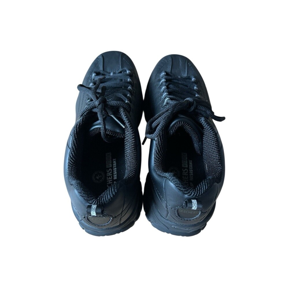 Women’s Skechers Work Black Soft Stride Slip Resistant Size 8.5B  Model #76033 - Picture 4 of 6